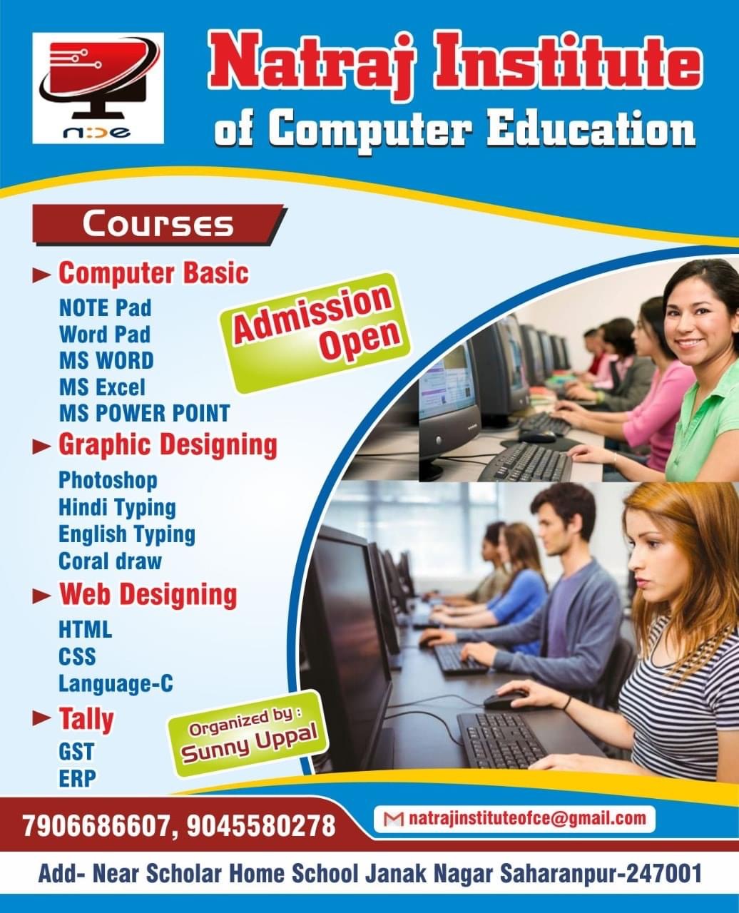 Natraj Institute Of Computer Education IT & Software Training Center in